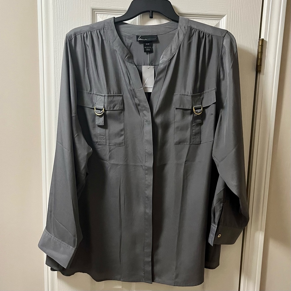 Lane Bryant plus size blouse
